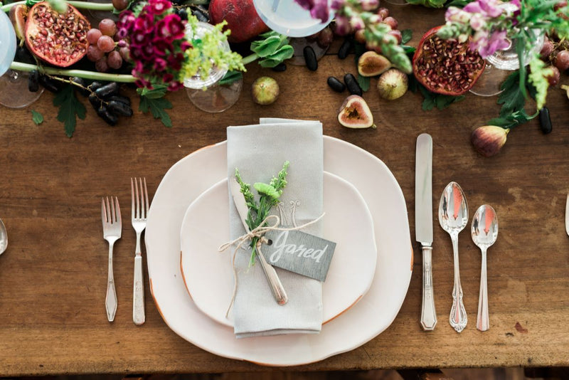 etúHOME Silver Plate 5 Piece Place Setting - 2