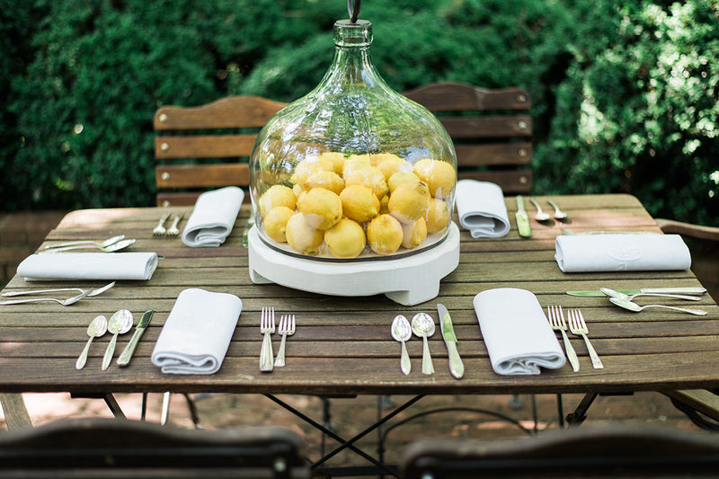 etúHOME Silver Plate 5 Piece Place Setting - 5