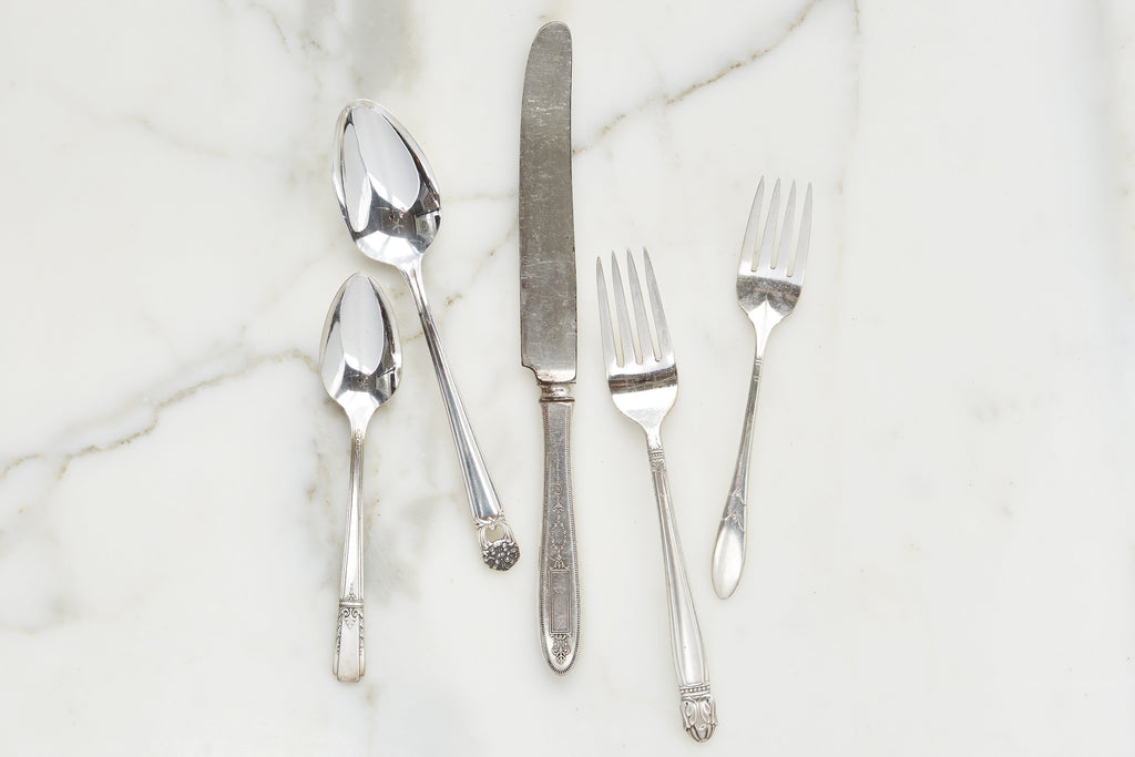 Vintage Hotel 5 piece Flatware Set