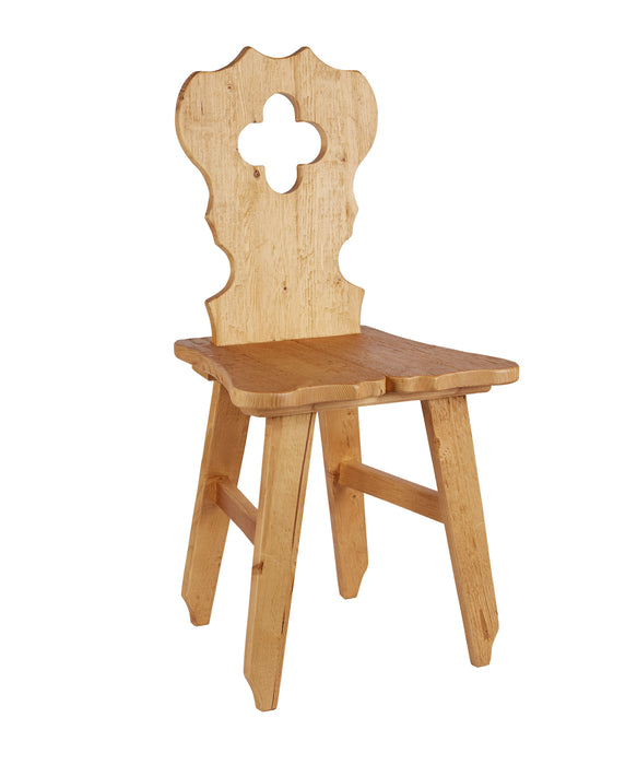 Tyrolean Chair, Natural Clover