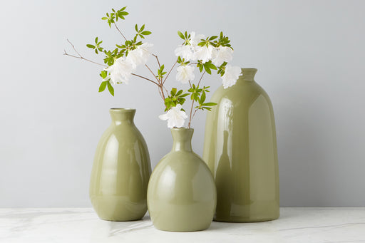 etúHOME Sage Artisanal Vase, Small -3