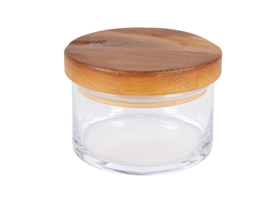 Classic Wood Top Canister