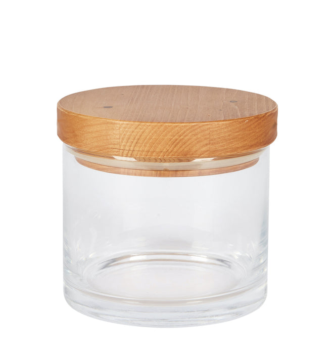 Glass Jar With Rounded Bamboo Lid version 1.0 