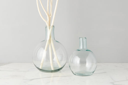 etúHOME Clear Round Bottom Flask Small -2