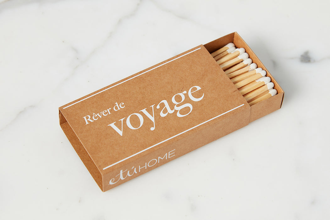 etúHOME Oversized Matches, Dreaming of Travel 2
