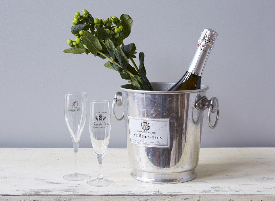 Found Metal Champagne Ice Bucket
