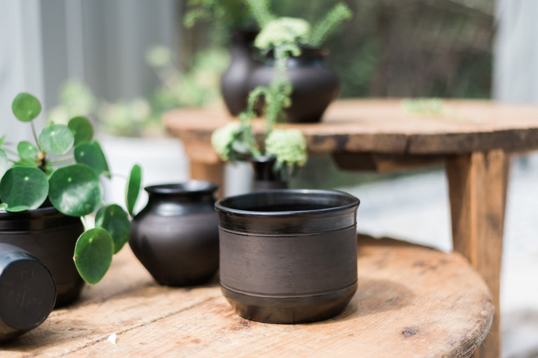 Limited Edition Black Planter, Small