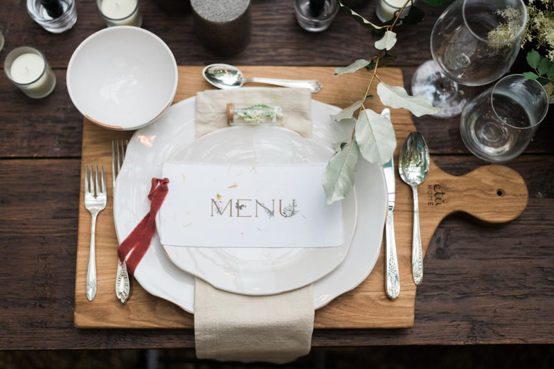 Exposed Edge Organic Dinner Plate, Large