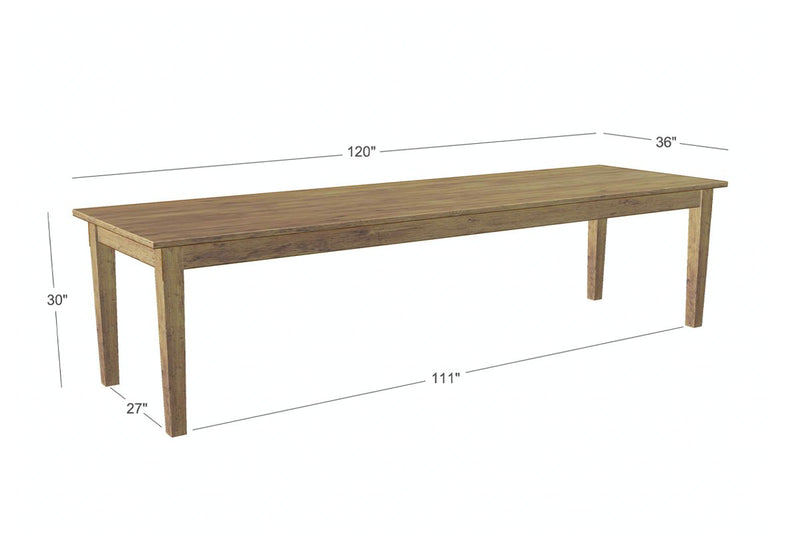 Provence Farm Table, Natural