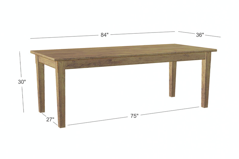 Provence Farm Table, Saddle