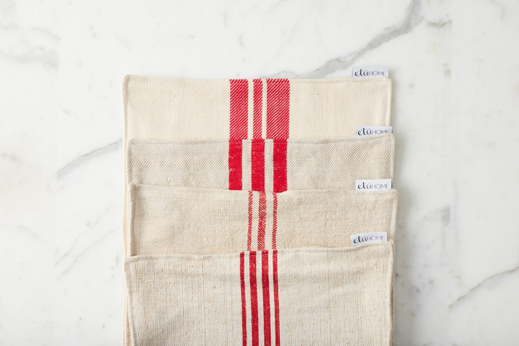 Red Stripe Placemat, set of 4
