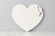 etúHOME White Mod Heart Charcuterie Board, Large 2