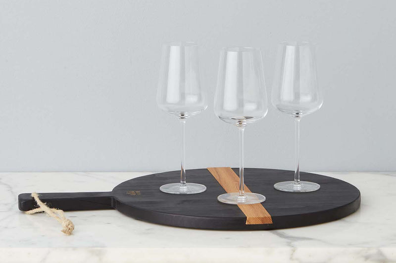 Black Round Mod Charcuterie Board, Small