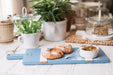 etúHOME Caitlin Wilson French Blue/White Rectangle Mod Charcuterie Board, Small 11