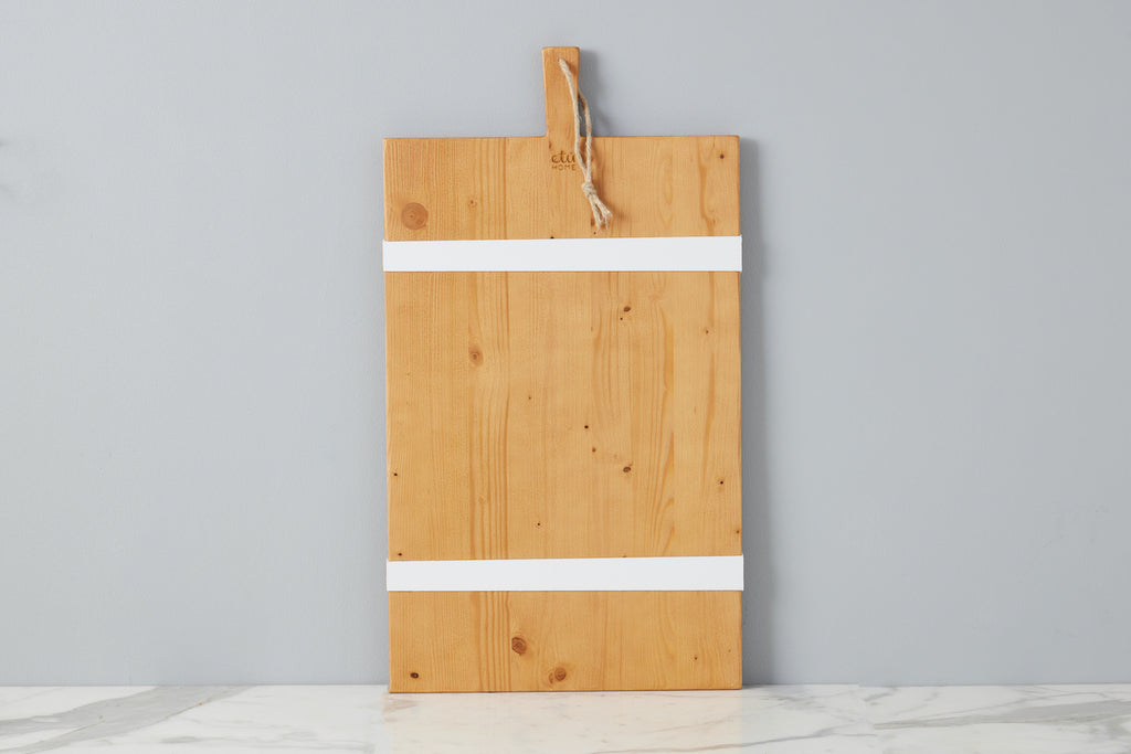 White Rectangle Mod Charcuterie Board — etúHOME