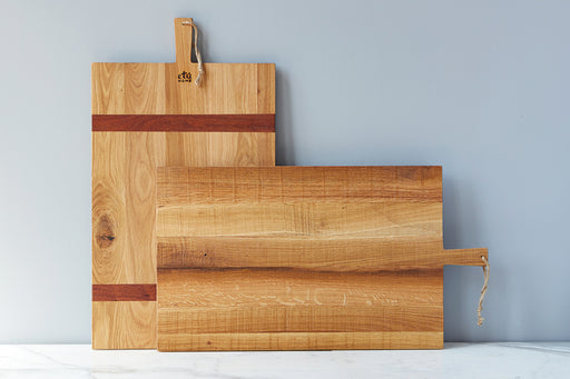 etúHOME Rectangle Oak Charcuterie Board, Large - 1