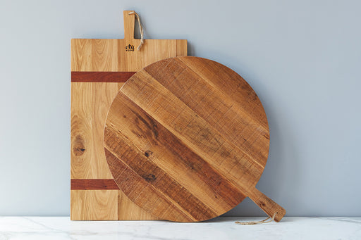 etúHOME Rectangle Oak Charcuterie Board, Large - 2