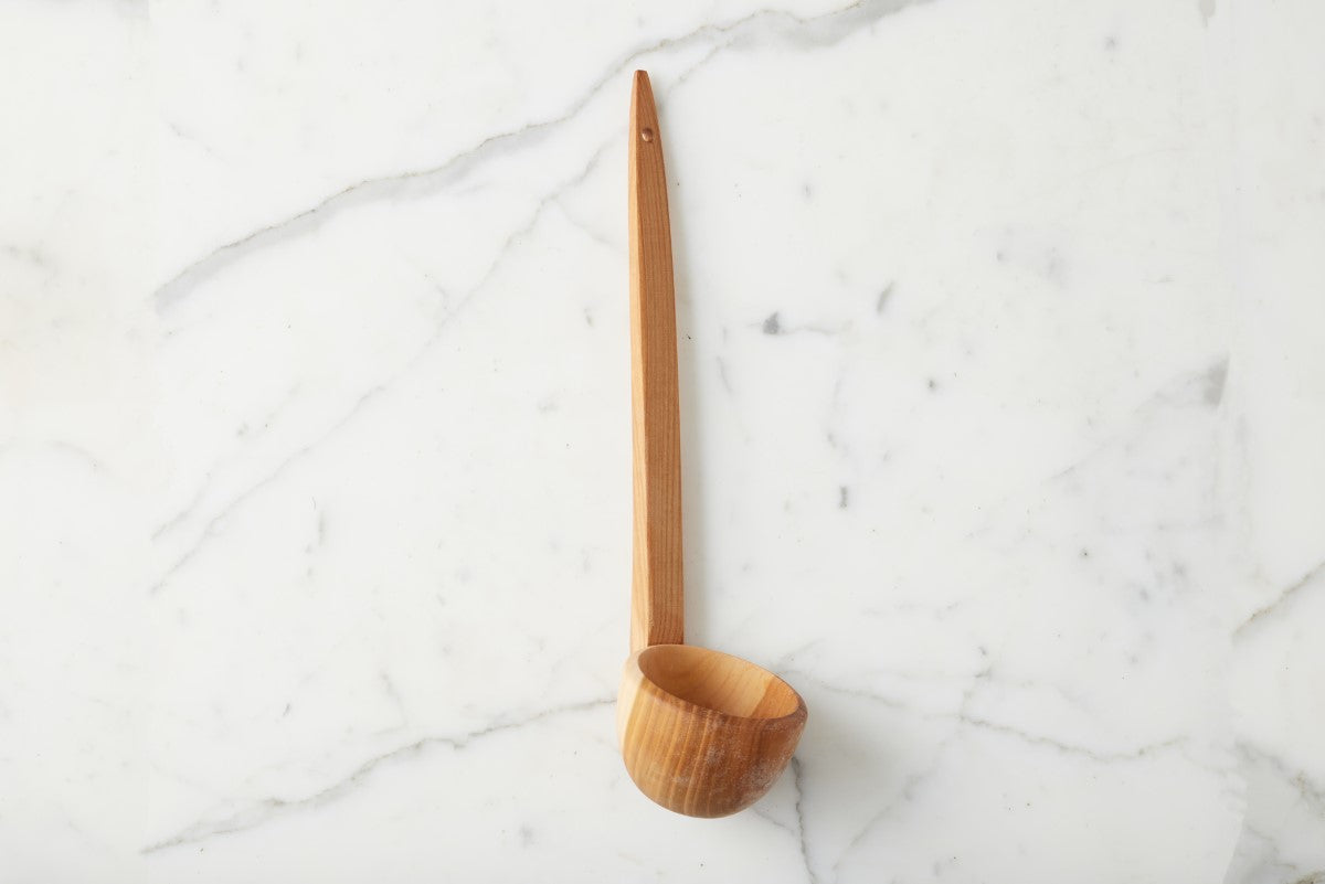 Small Fig Wood Ladle