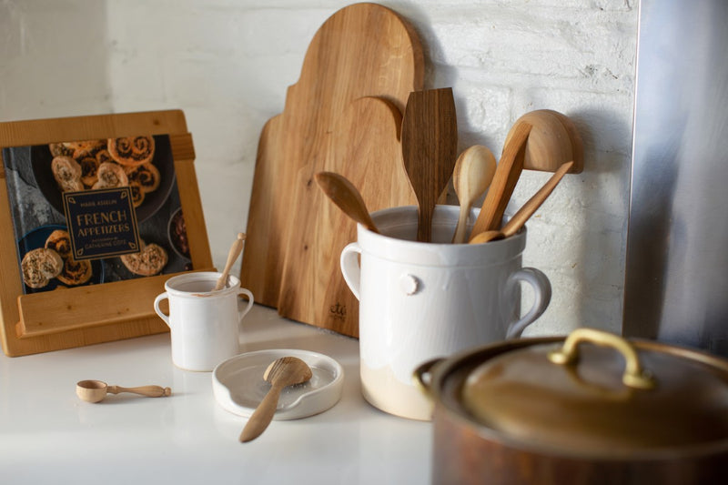 French Flat Spatula, Fruitwood