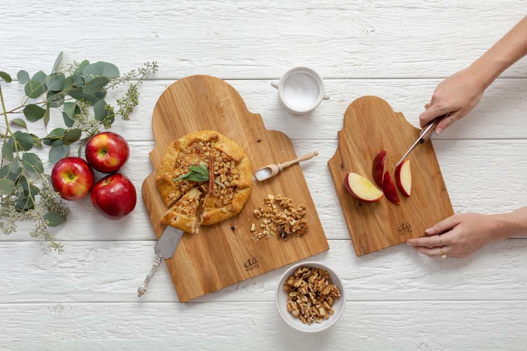 Two Apple Cutting Board Gift Pack