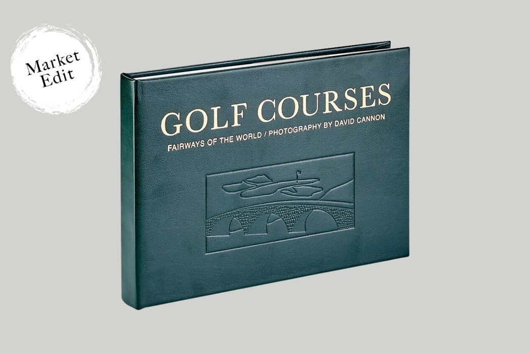 Leather Golf Courses Book