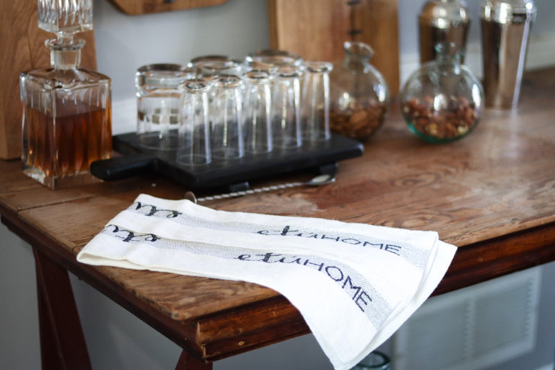 etúHOME White Tea Towel