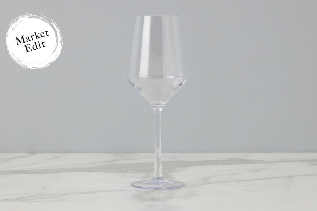Acrylic Sauvignon Blanc Stem Glass