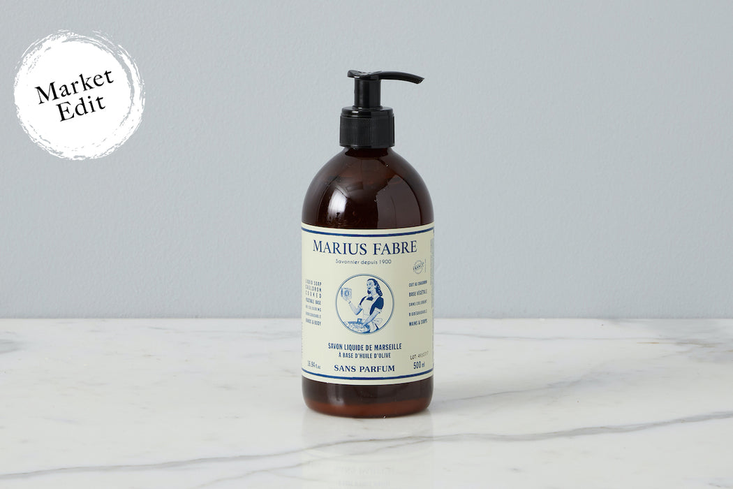Marius Fabre Fragrance-Free Liquid Soap, 16.9oz
