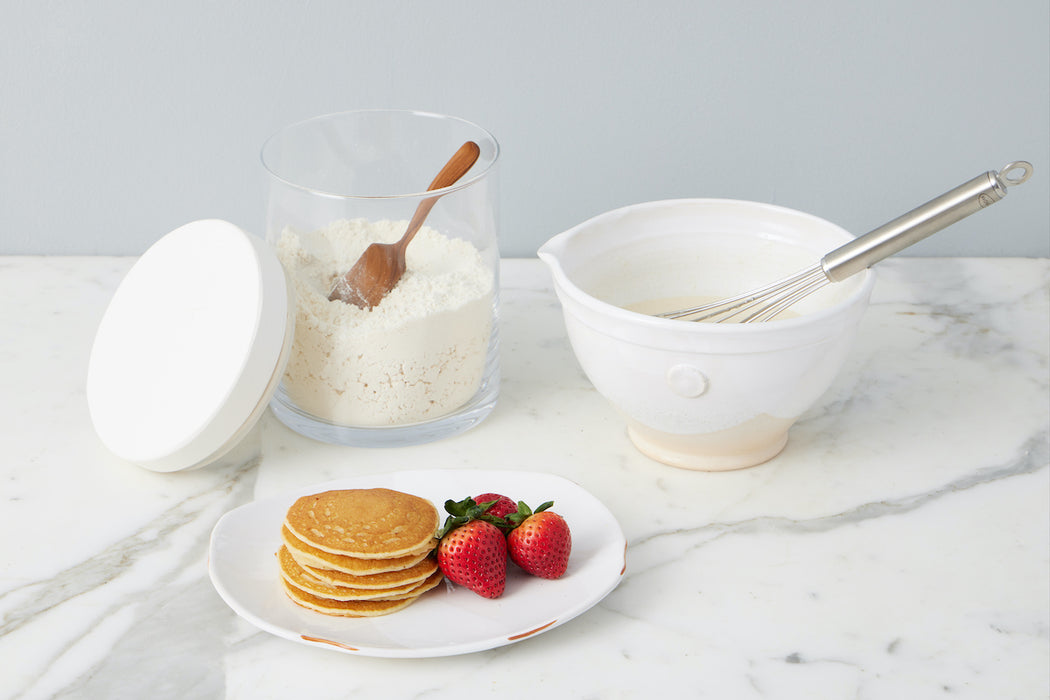 Euro Pancake Whisk, with Corner Scraper